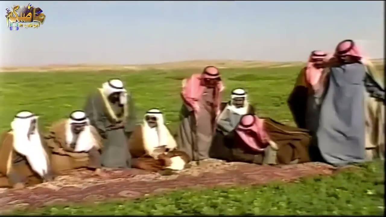 زيارة الشيخ جابر الاحمد للملك فهد بن عبدالعزيز رحمهم الله جميعاً في مخيم الربيع