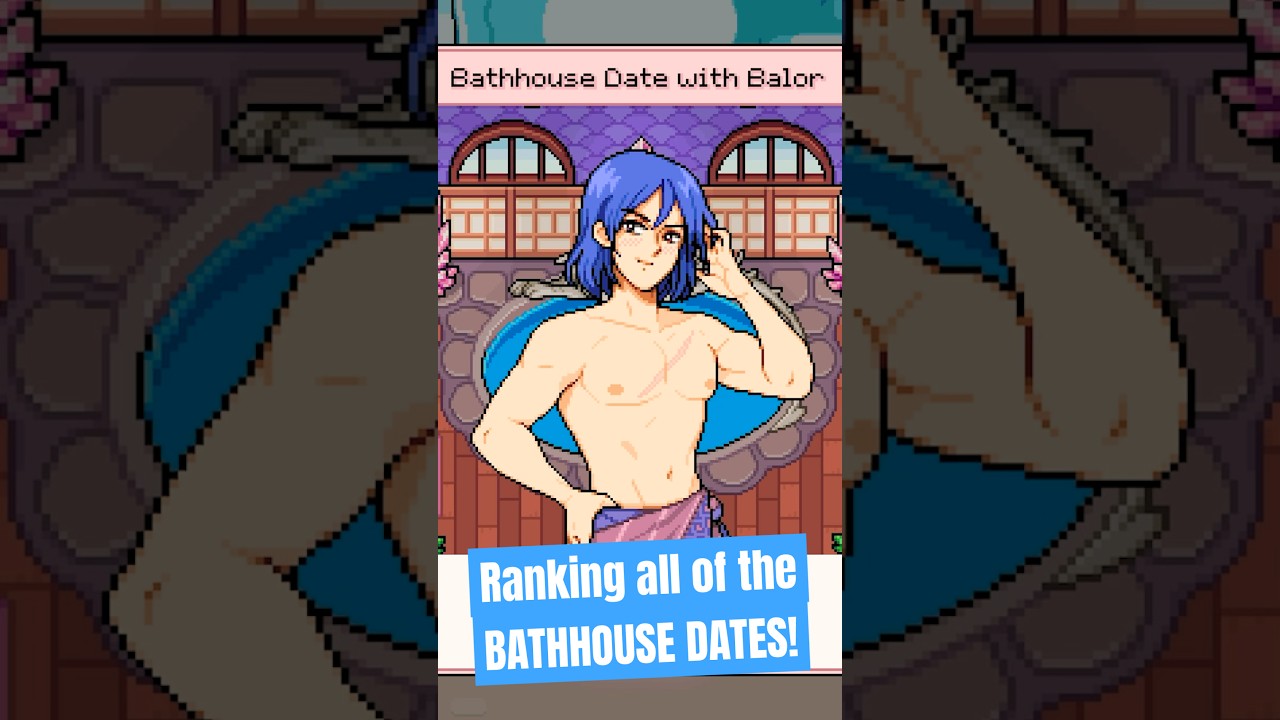 All BATHHOUSE DATE cutscenes in Fields of Mistria! #fieldsofmistria #march #caldarus #cozygaming
