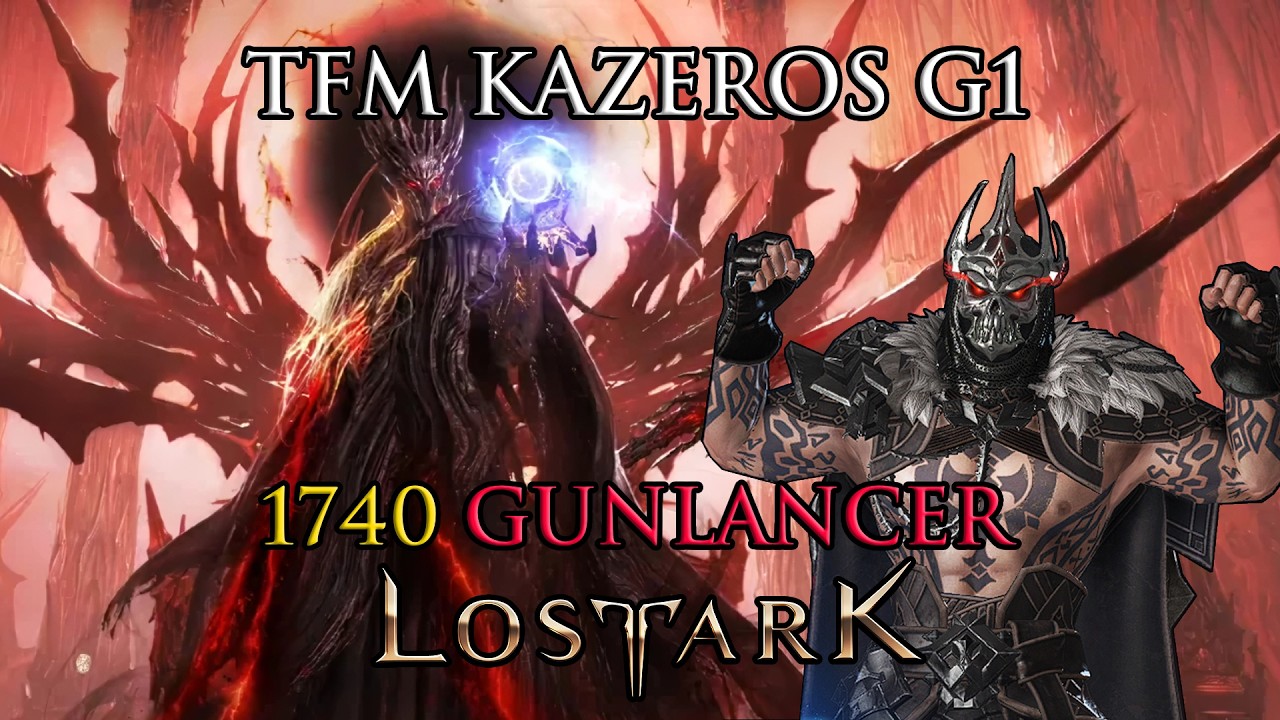 Lost Ark - Kazeros G1 TFM - 1740 Red Gunlancer