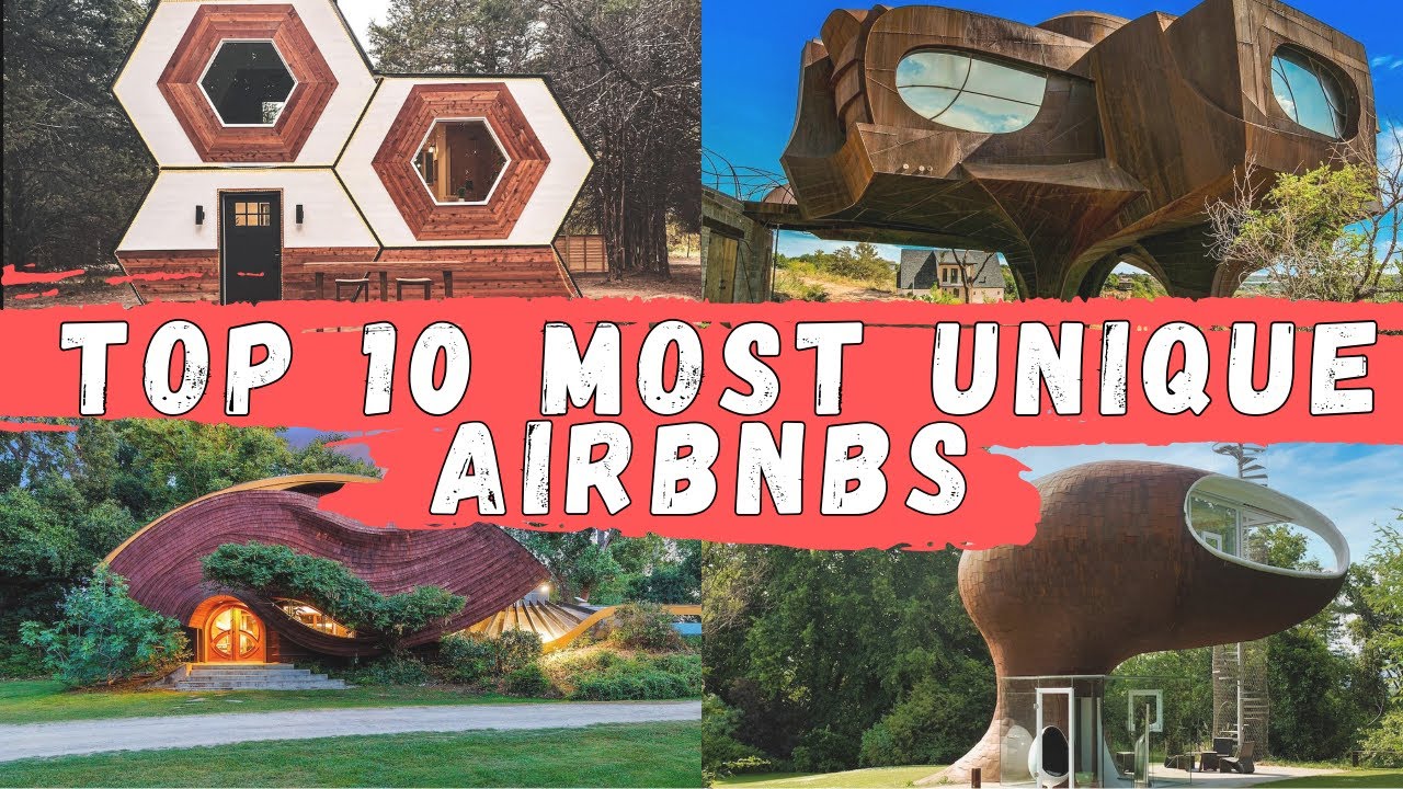 10 ПОТРЯСАЮЩИХ вариантов проживания через AirBNB | ОБЯЗАТЕЛЬНО К ПРОСМОТРУ!