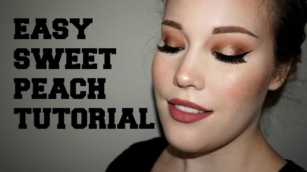 Fast & Easy Sweet Peach Tutorial