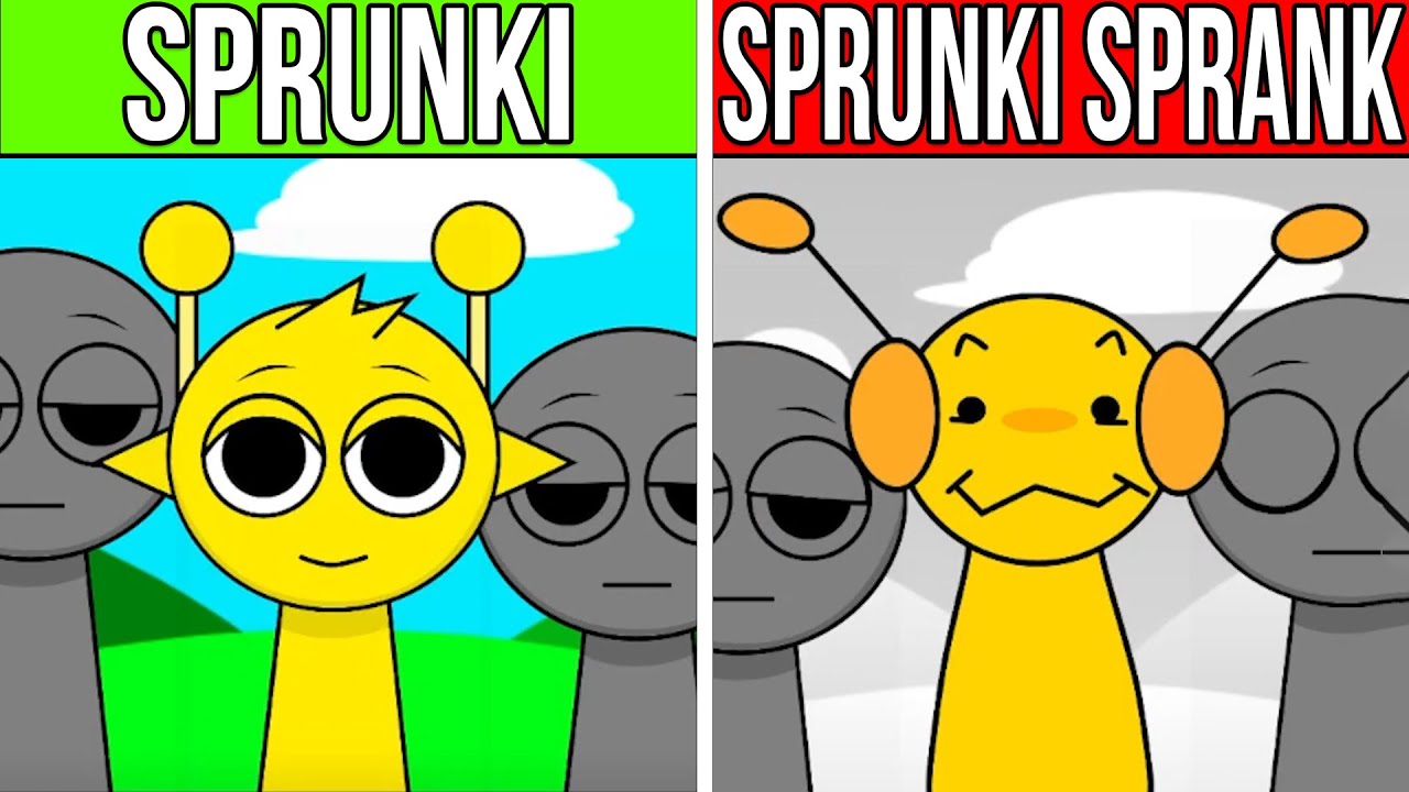 Incredibox Sprunki Mix: Sprunki VS Sprunki Sprank