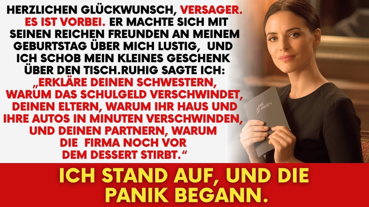 Mein Mann prahlte mit Reichtum, machte mich lächerlich —ich stand auf, die Wahrheit zerstörte ihn