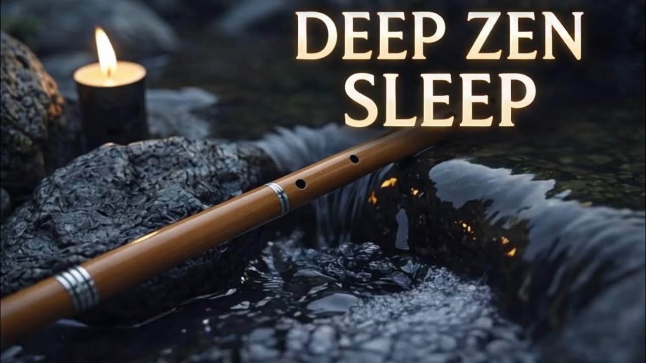 Deep Zen Sleep Music 🎋 Relaxing Japanese Flute for Stress Relief & Meditation