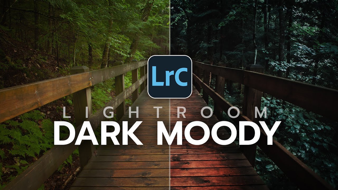 How to Create DARK & MOODY Style Photos in Lightroom