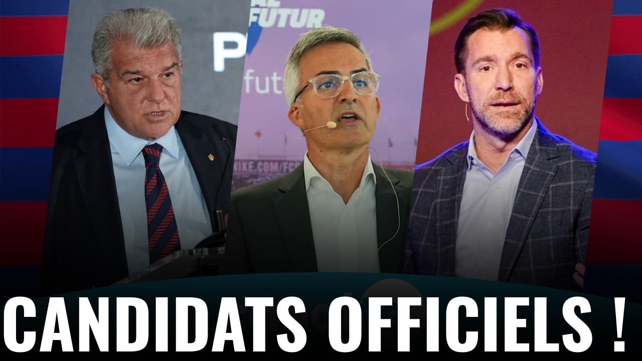 🚨 LA COURSE À LA PRÉSIDENCE DU BARÇA : TOUTES LES INFOS !