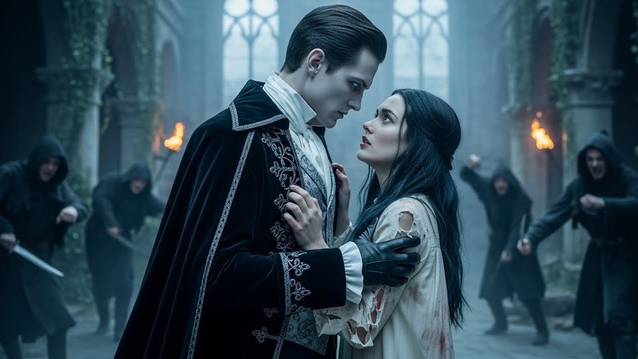 She Was About to Be Attacked — Until the Vampire King Stepped Out of the Shadows | Vampire Romance..
