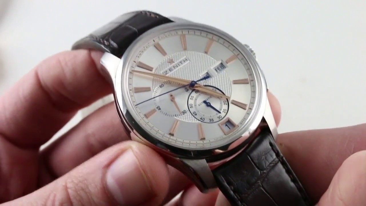 Pre-Owned Zenith El Primero Winsor Annual Calendar 032070405402C711 Luxury Watch Review