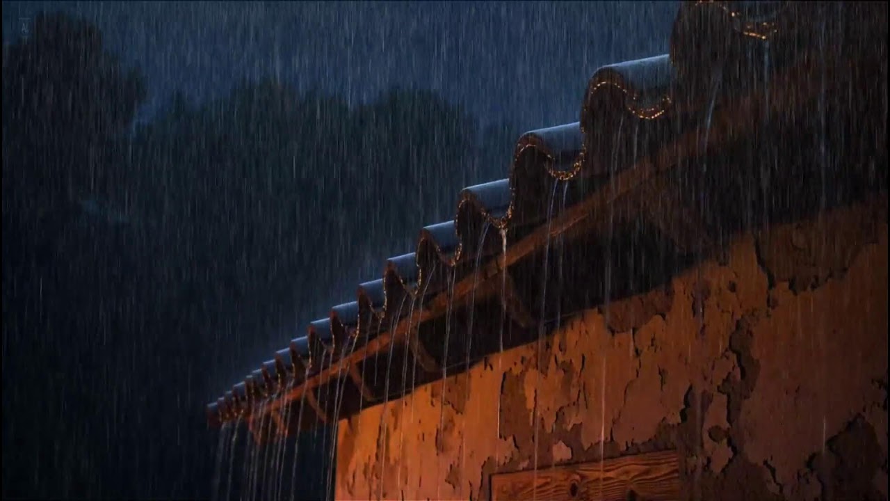 NO ADS – Exhausted Mind? Rain Sounds & Romantic Piano for Deep Sleep