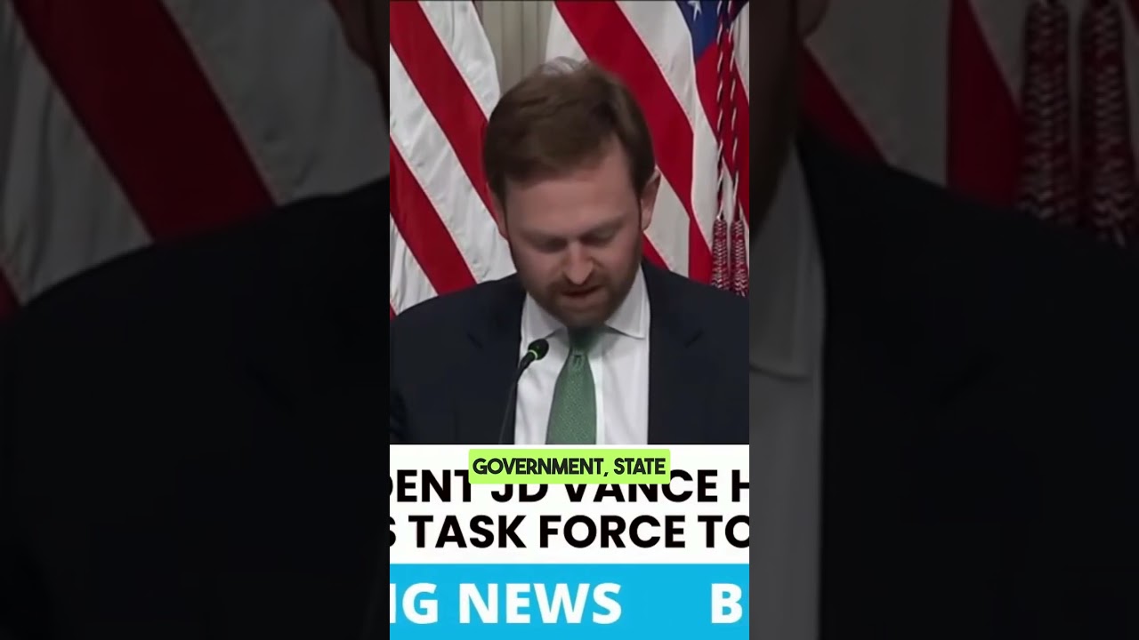 JD Vance Declares War on $Billions in Stolen Benefits #WhiteHouse #TaskForce #News