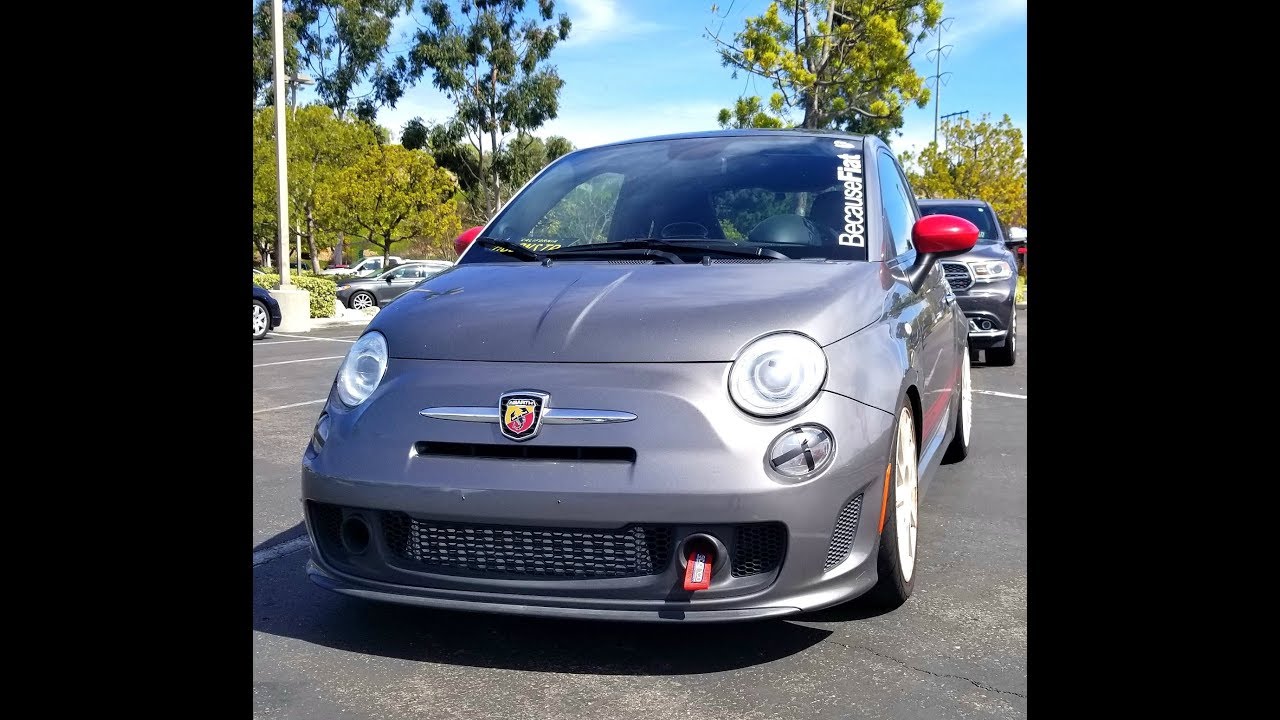 ABARTH E+D FLASH PROCESS AND 240+HP DRIVING CLIPS!!