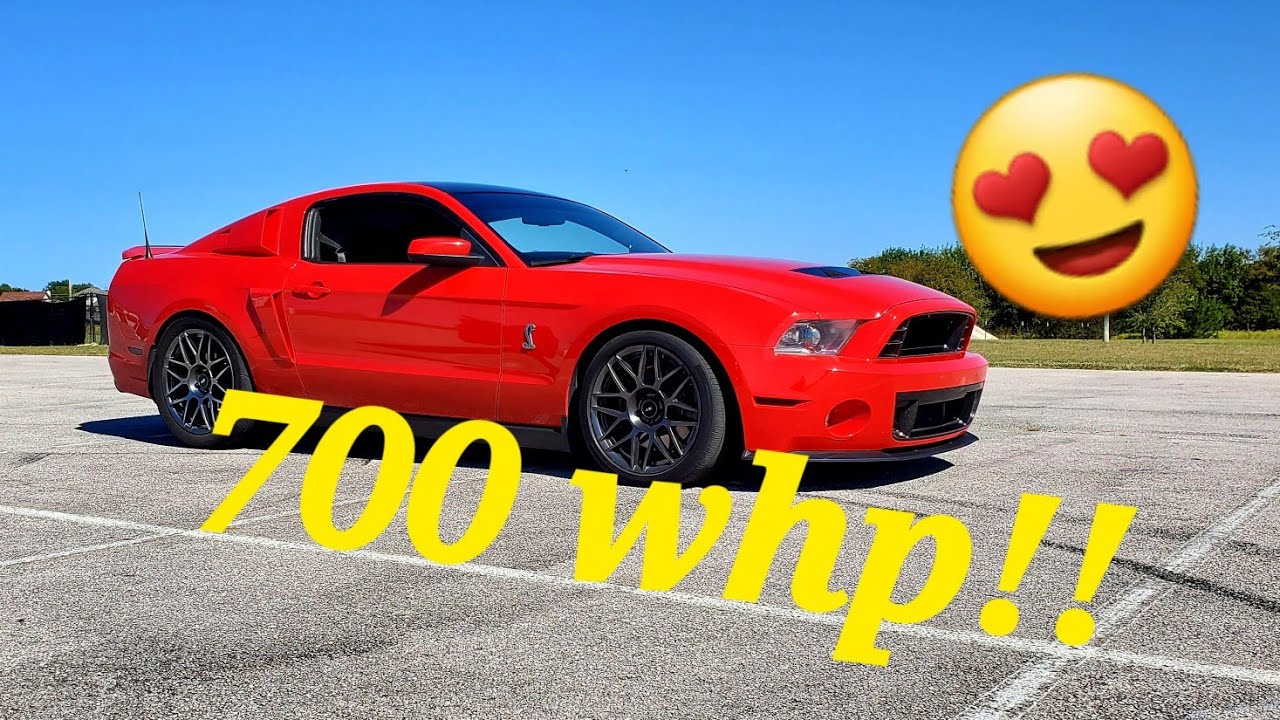 700 whp 2011 Shelby GT500!! IT'S A MONSTER!