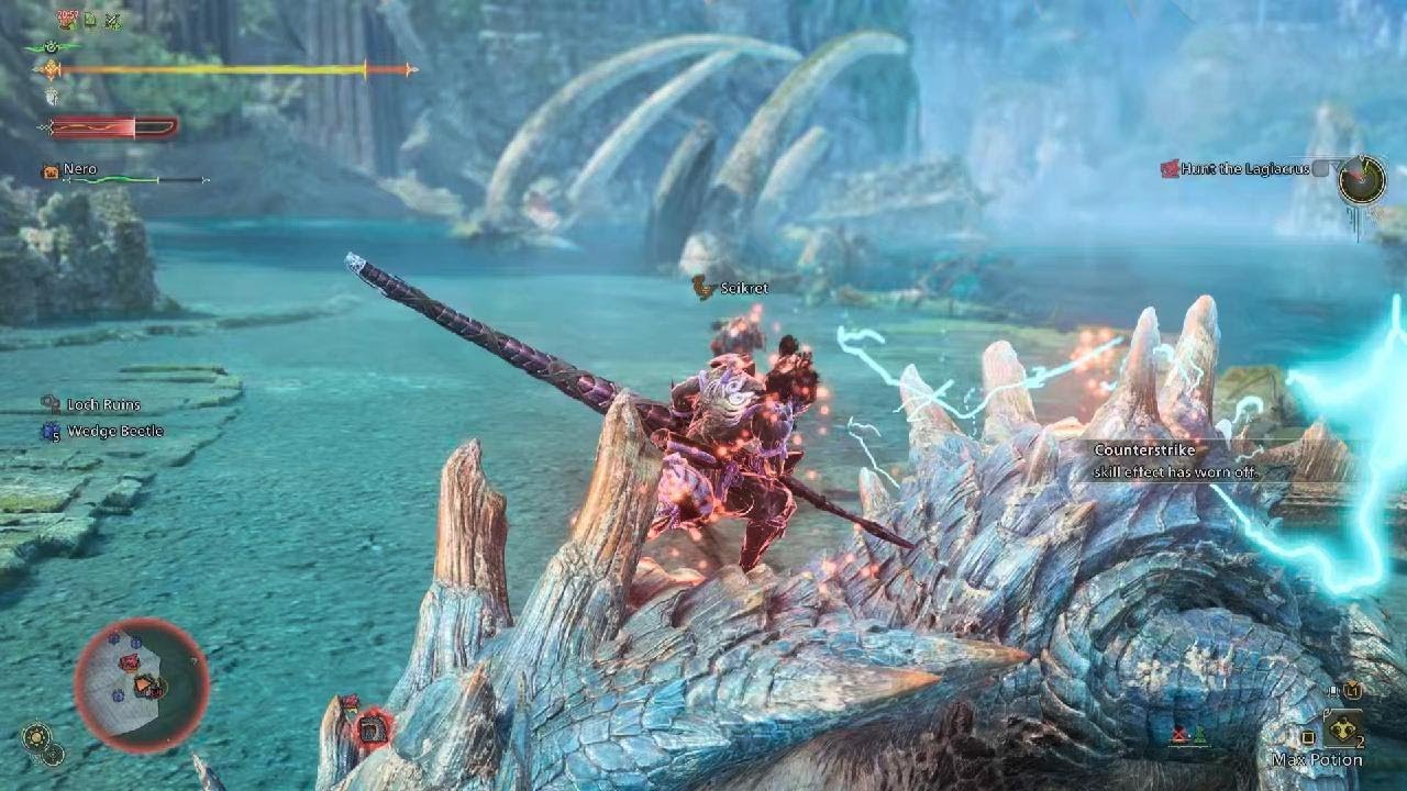 Monster Hunter Wilds - Lagiacrus hunt (Longsword)