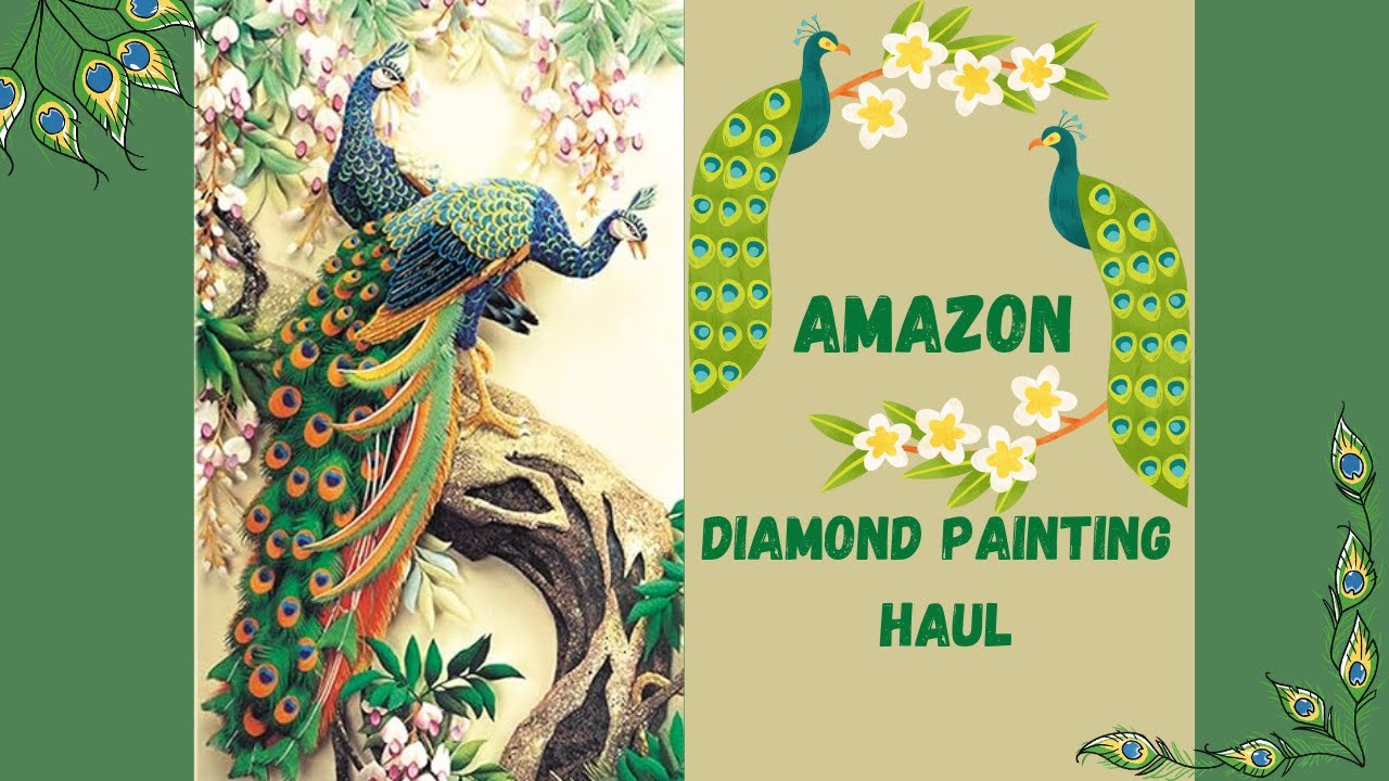Amazon Diamond Paintings + Temu Cross Stitch Kits - NimCrafts #diamondpainting #stampedcrossstitch