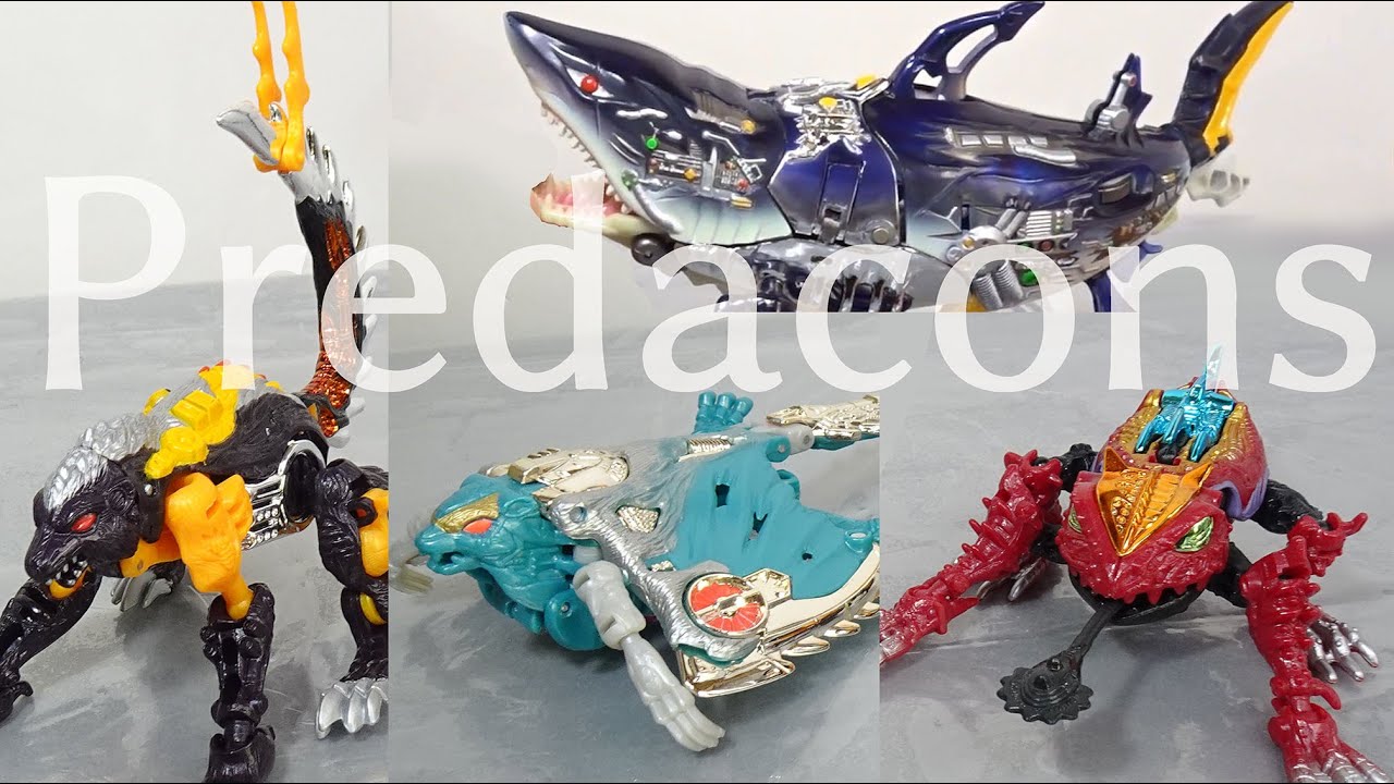 【RID】ガスカンクGas SkunkギルドーDarkscreamグッシャーSlapperゲルシャークSky-Byte　Predacons のレビュー【カーロボット】