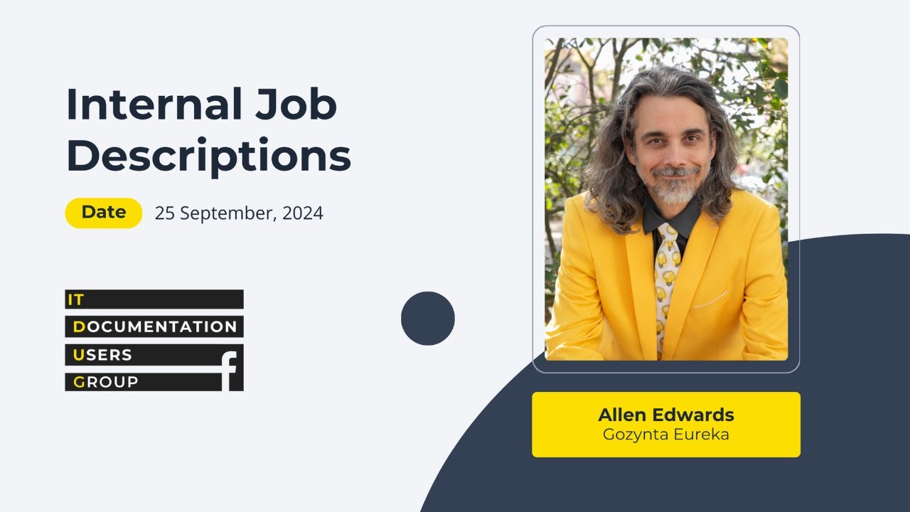 ITDUG: Internal Job Descriptions