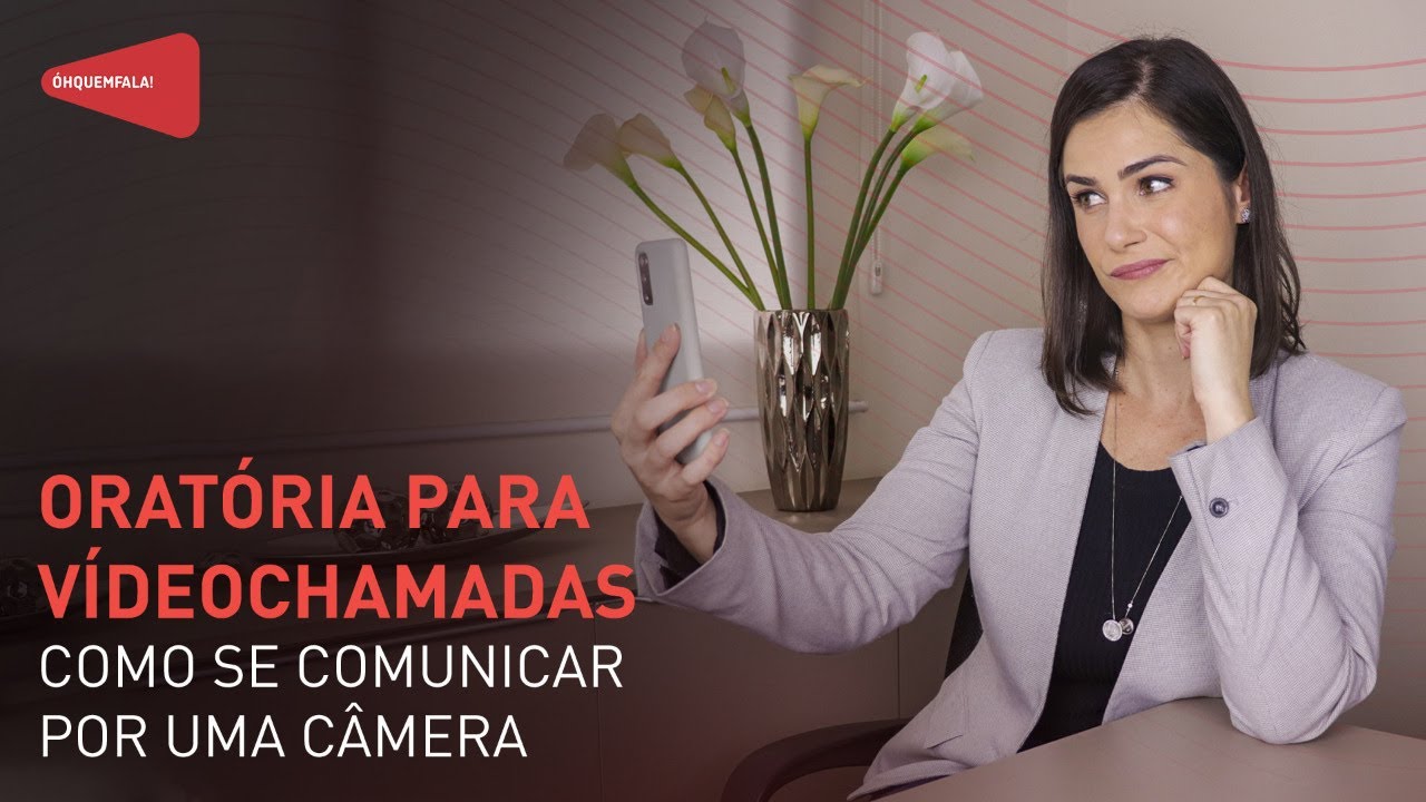 Oratória para videochamadas