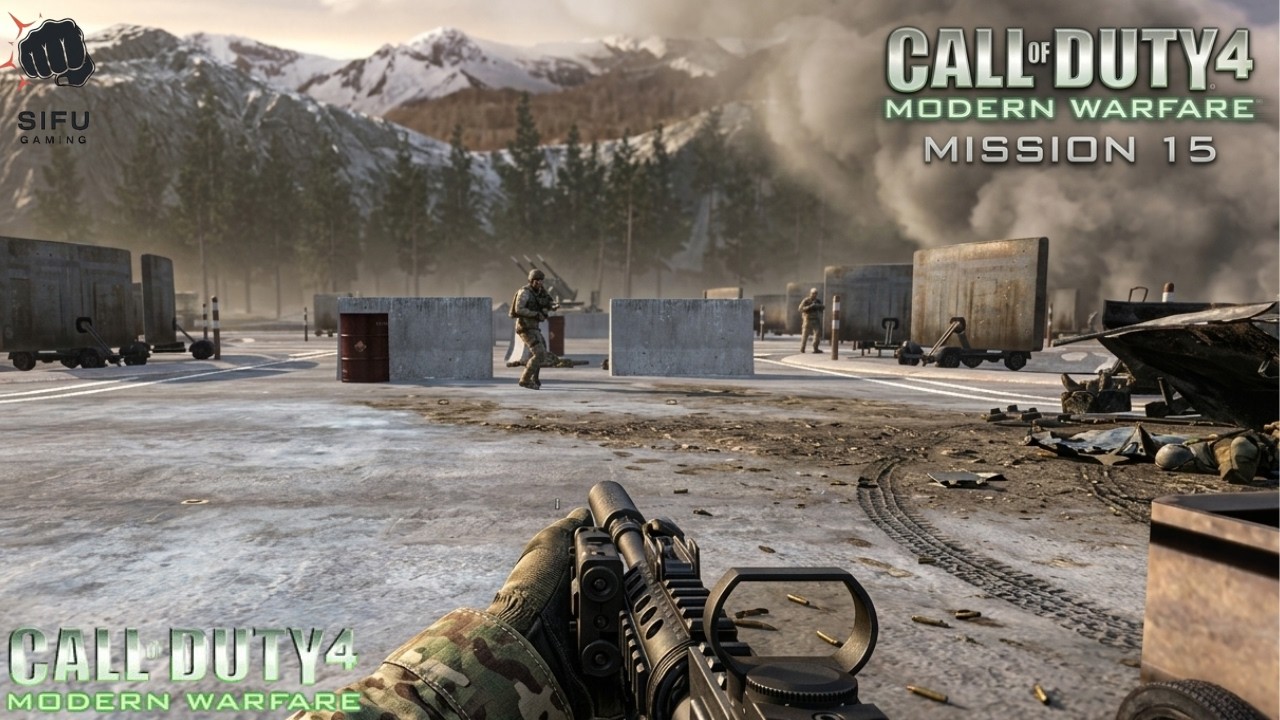 CALL OF DUTY 4:  MODERN WARFARE MISSION 15 | GAMEPLAY |