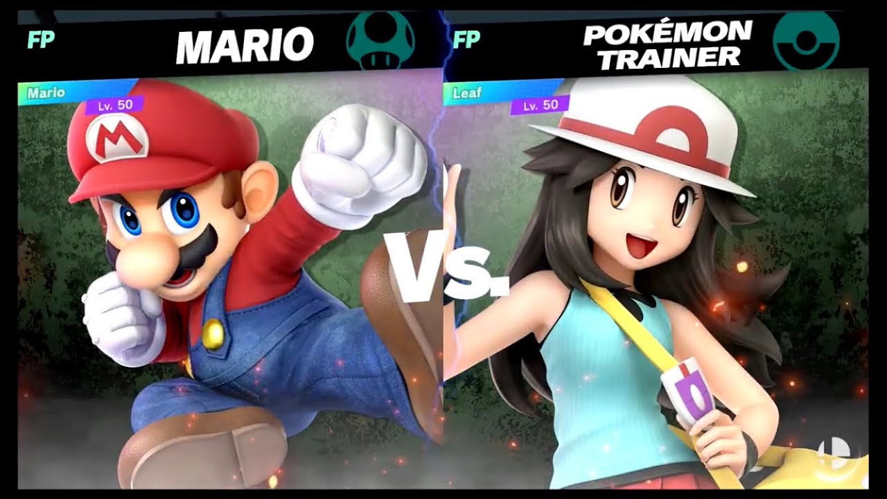 Super Smash Bros Ultimate Amiibo Fights – vs the World #76 Mario vs Leaf