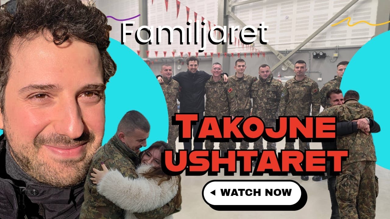 Shqiptaret ne bazen e NATO-s takojne familjaret!