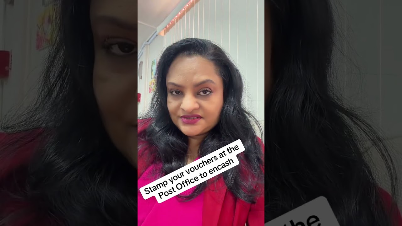 Message From Dr.  VindhyaVasini Persaud about your Vouchers