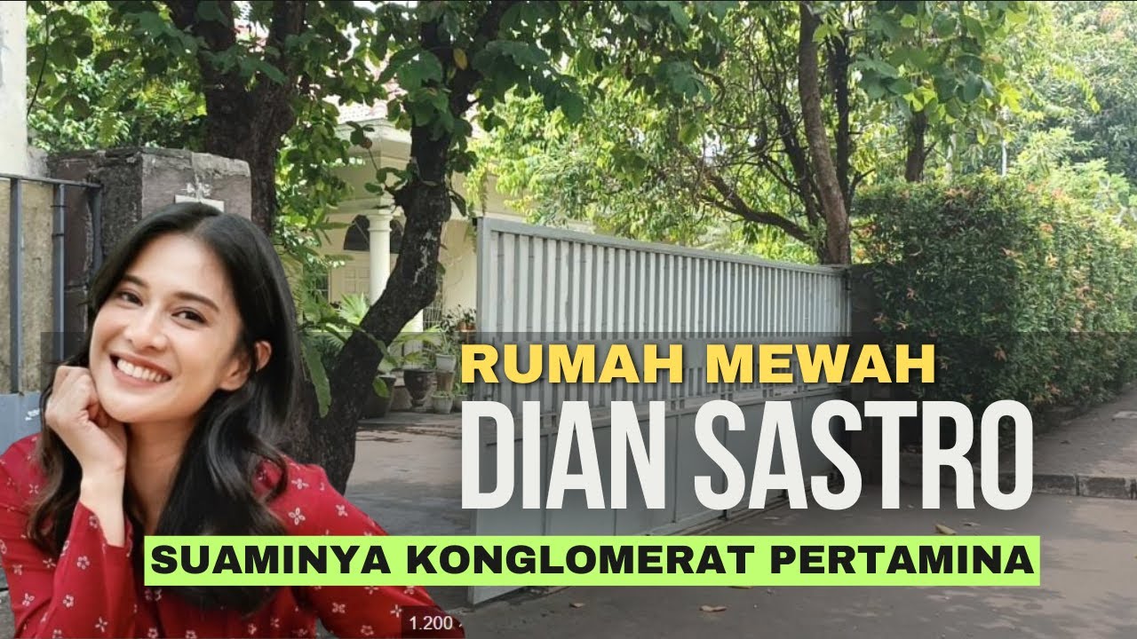 Mewahnya Rumah Dian Sastrowardoyo di Menteng ‼️ Suaminya Konglomerat Pertamina