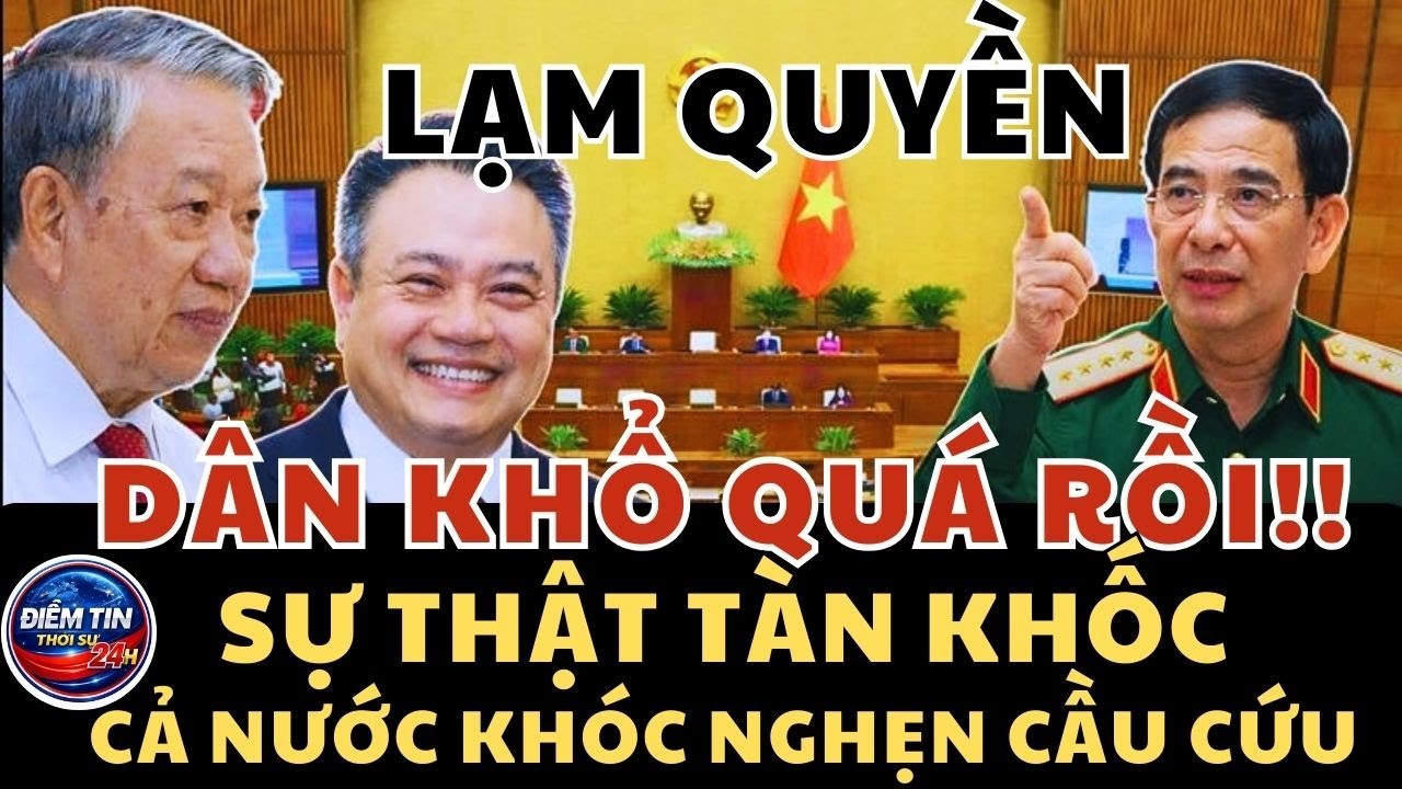 Điểm tin thời sự: Những GỌNG KÌM VÔ HÌNH đang siết chặt đời sống !!!!