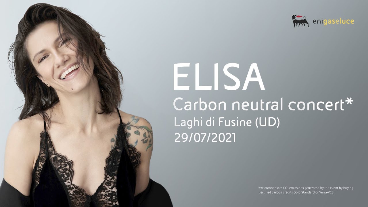 Elisa Carbon Neutral Concert - Laghi di Fusine - Eni gas e luce