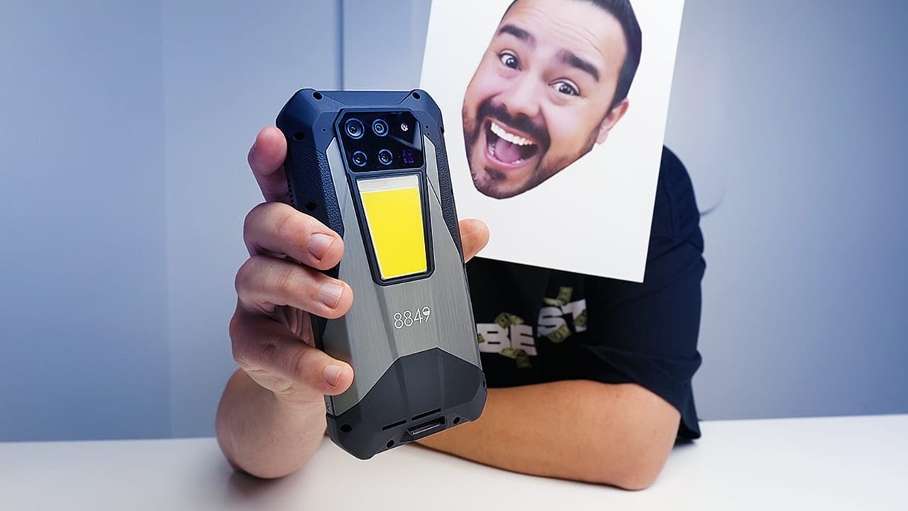 NUNO AGONIA apresentando 8849 TANK 3 PRO com 36GB RAM + 23800mAh e PROJETOR !