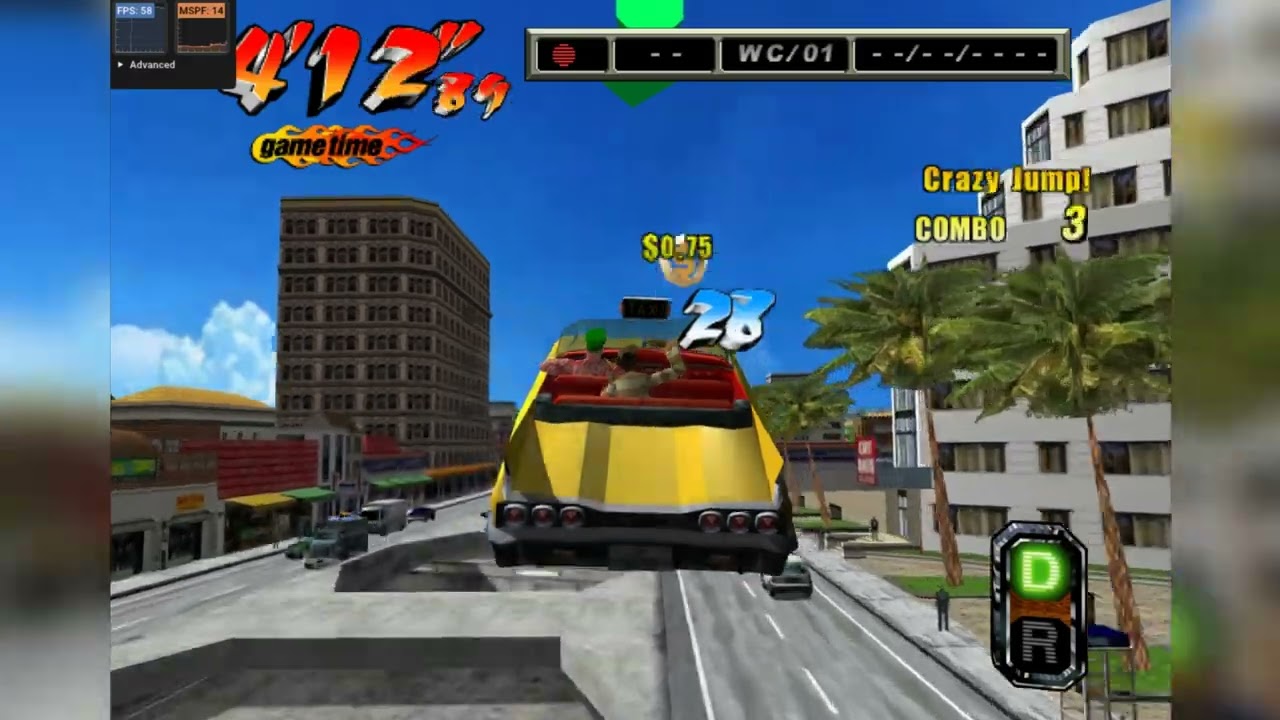 Crazy Taxi 3 - West Coast | Xemu v0.7.122 | Ryzen 7 5800H | RTX 3070 140W