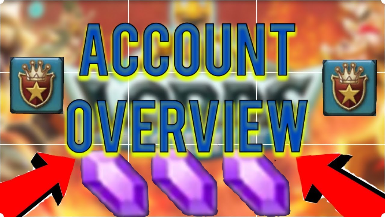Lords Mobile | Updated Full Trap Account Overview!