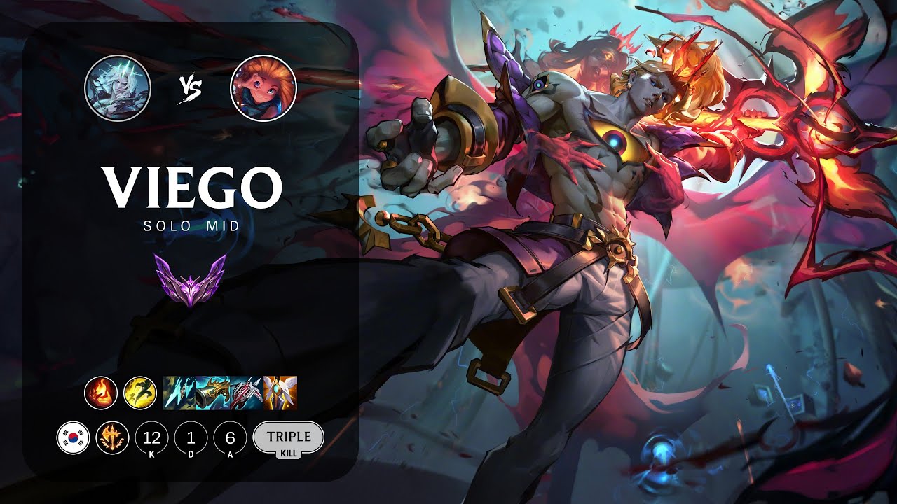 Viego Mid vs Zoe - KR Master Patch 14.1