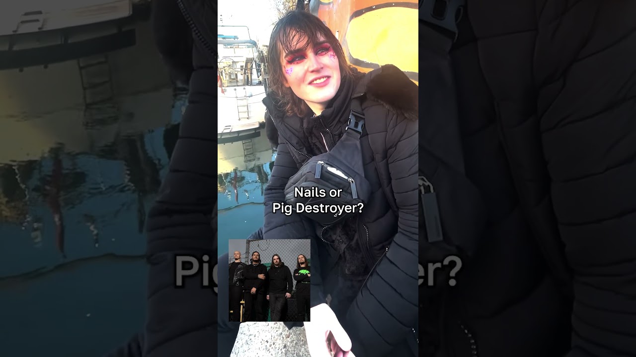 Kate from Pupil Slicer plays Winner Stays On 🔥 #pupilslicer #mathcore #metal #metalcore