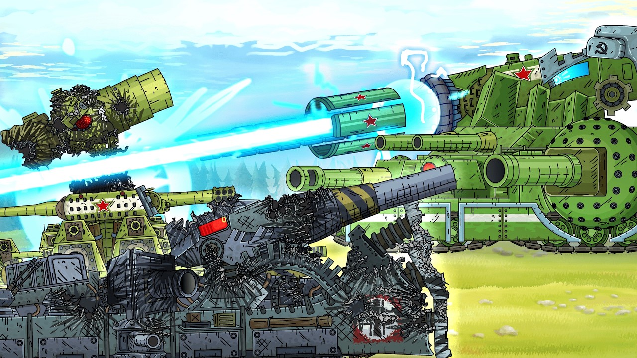 When Vostok-1 Comes, KV-44 Can’t Be Saved - Cartoons about tanks