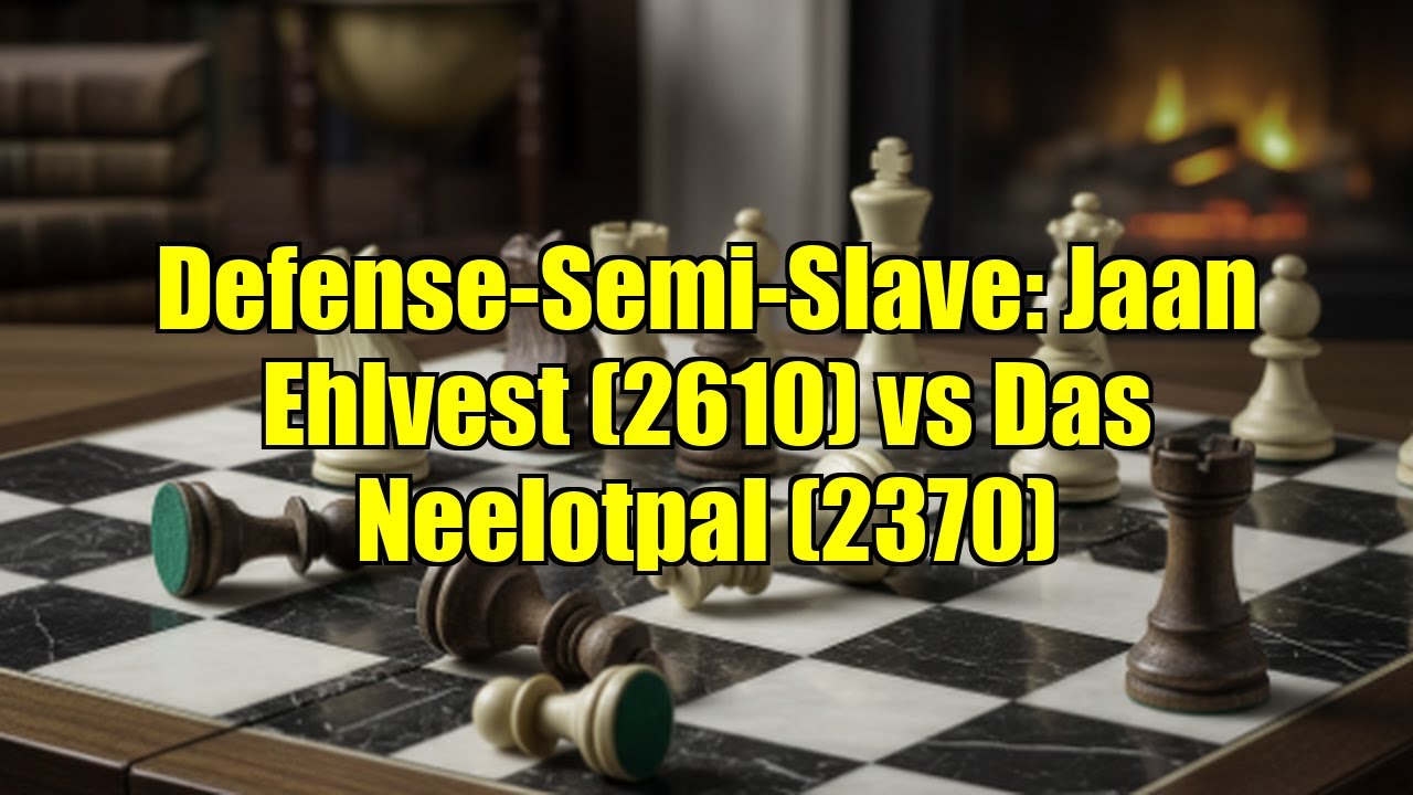 Defense-Semi-Slave: Jaan Ehlvest (2610) vs Das Neelotpal (2370)