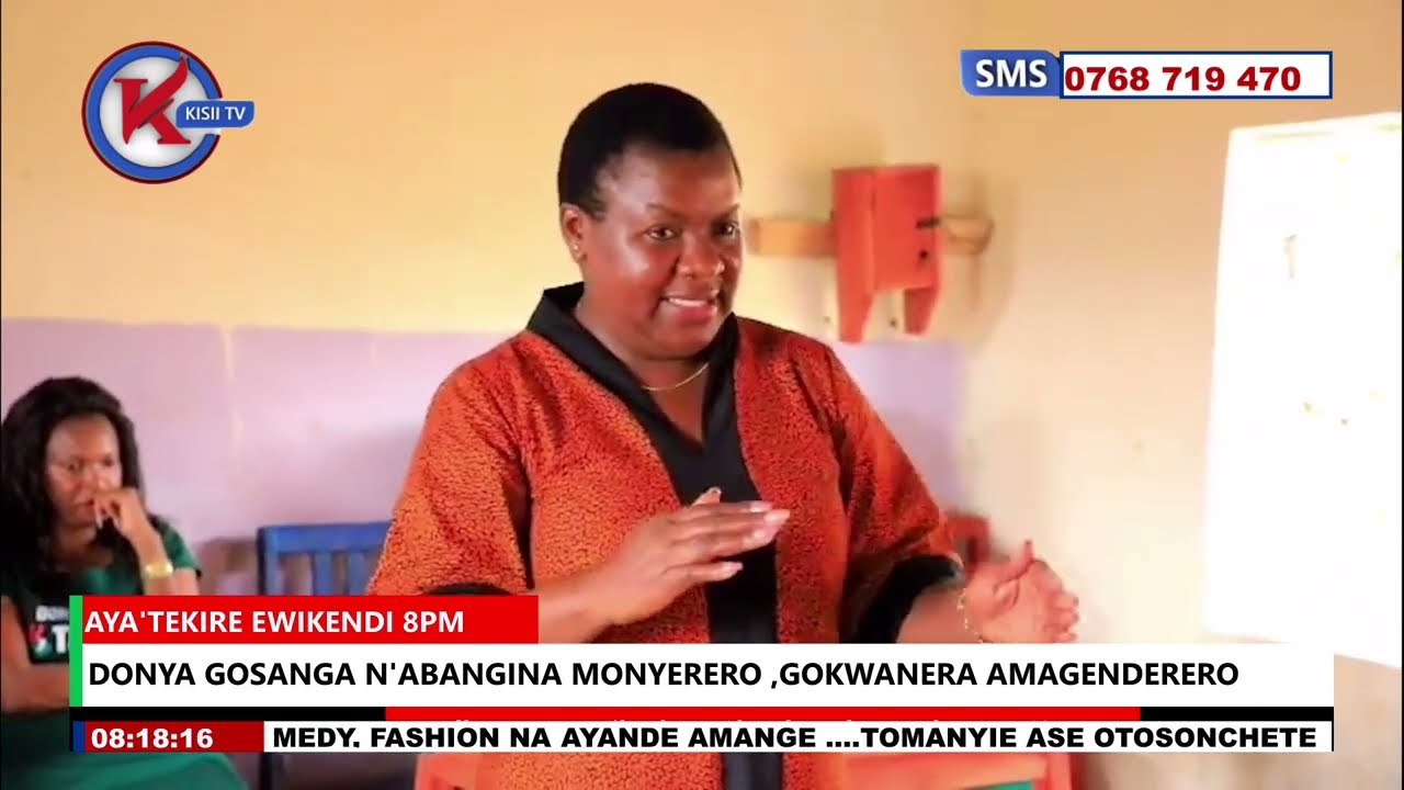 Hon Donya meets women groups in Monyerero ward, Kitutu Chache North and promises her support