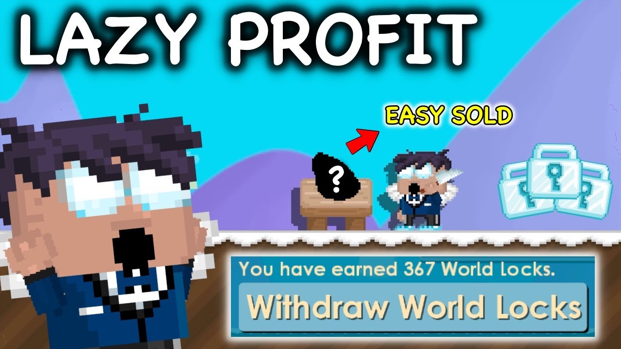 HOW TO PROFIT WITH THIS METHOD ! EASY SOLD NO FARM ! | Growtopia