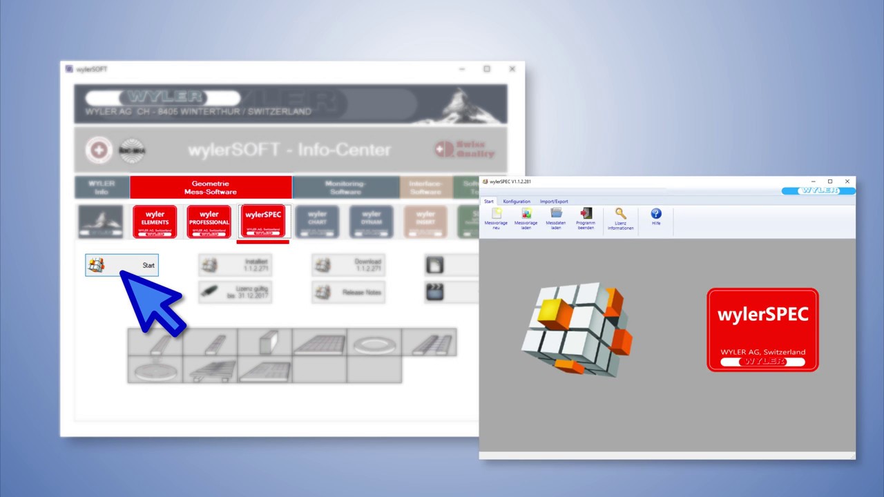 Vorstellung des neuen wylerSOFT-Software-Infocenters der WYLER AG
