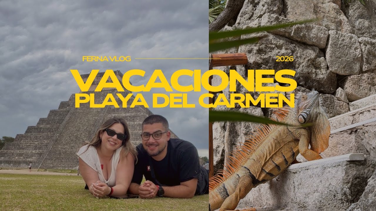 Vacaciones en Playa del Carmen|| Riu Tequila, Xcaret y Chichén Itzá 