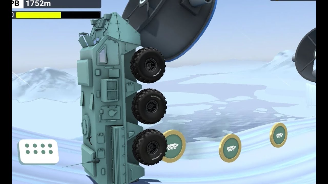 Trying to unlock the Tank - APC Madness - Snow Marathon - MMX Hill Dash / Climb Racing Part 1