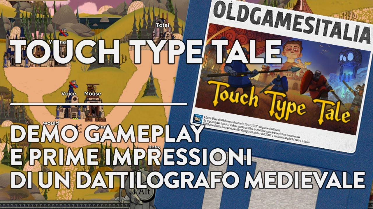 [ITA] TOUCH TYPE TALE | Demo gameplay e prime impressioni