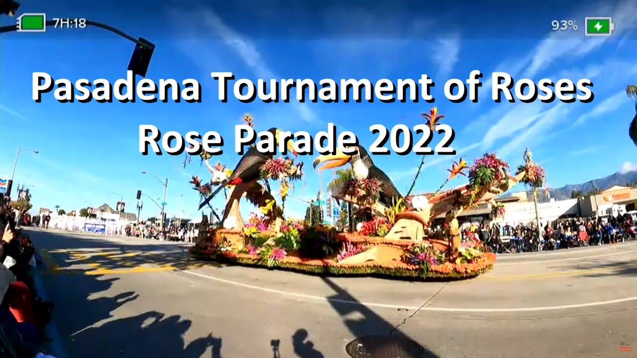 Pasadena Tournament of Roses - Rose Parade 2022 - IRL Live stream