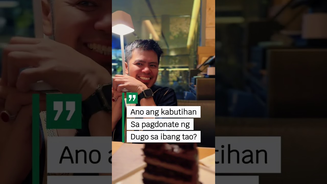 Kainaman ng donation ng DUGO sa ibang tao?