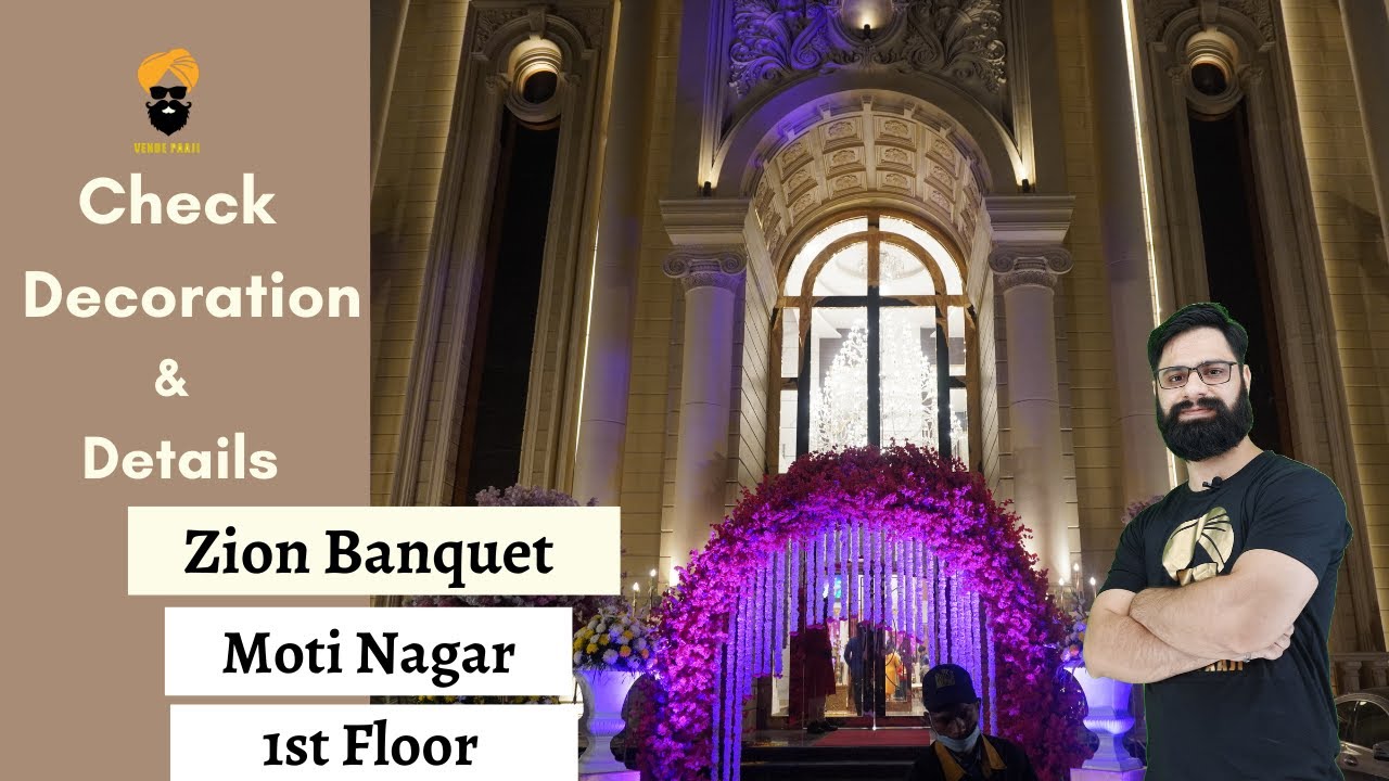 Zion Banquet 1st floor  Moti Nagar | Banquet Halls in Moti Nagar | Zion Banquet Décor [Banquet]
