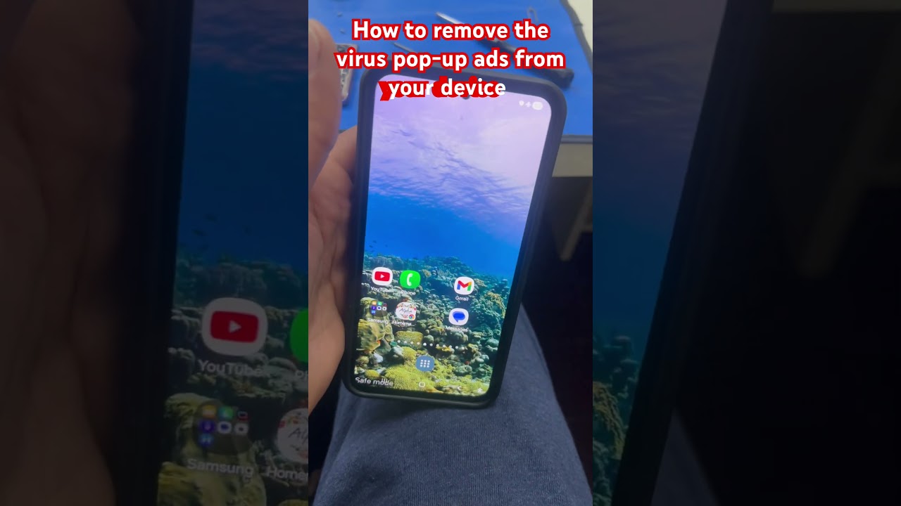 Как удалить всплывающую рекламу и вирусы с устройств Samsung или Android.