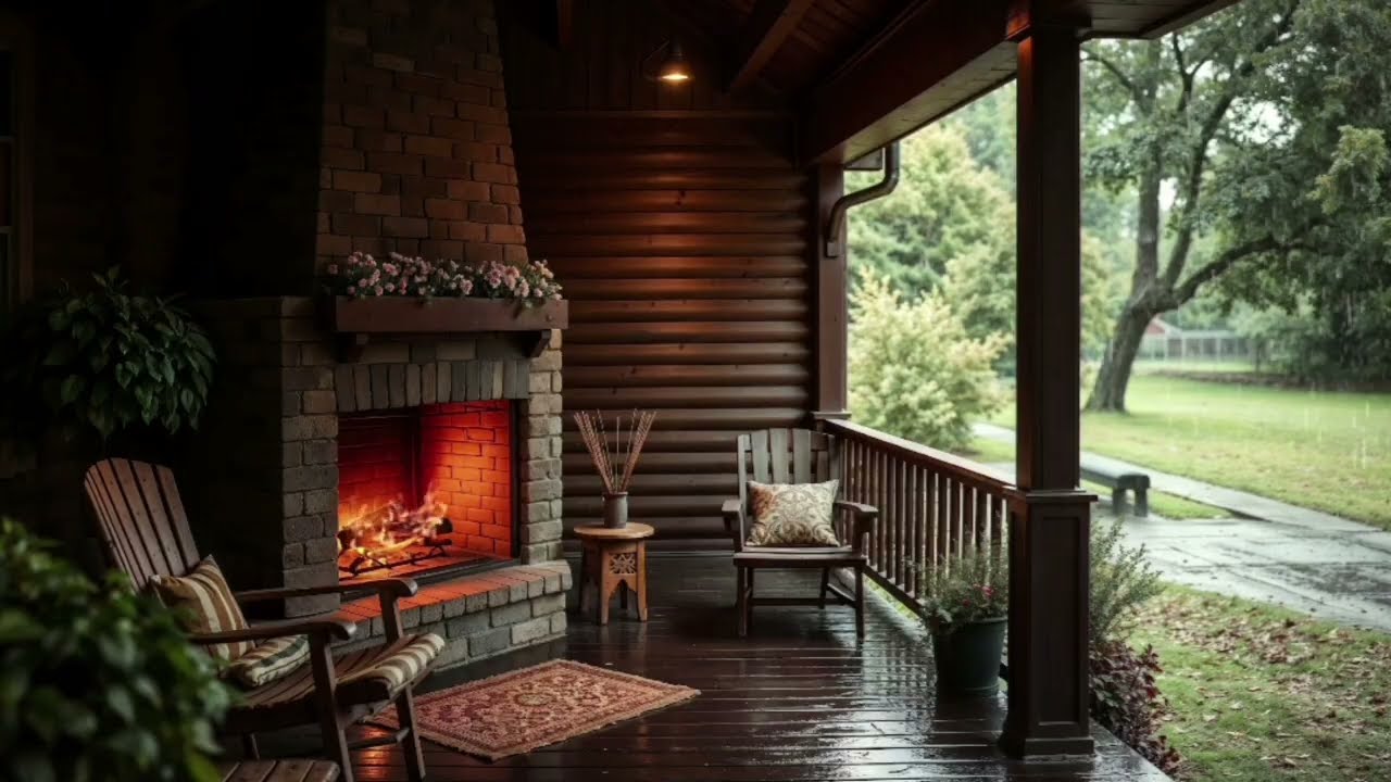 Heavy Rain on Windowpane – Cozy Night Sleep Ambience