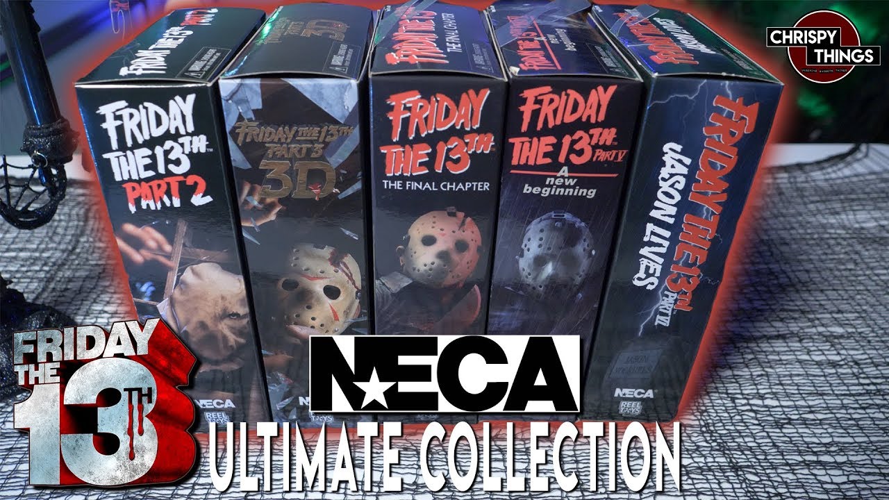 The COMPLETE Neca Friday the 13th ULTIMATE Jason Voorhees Figures! Part 2-6!