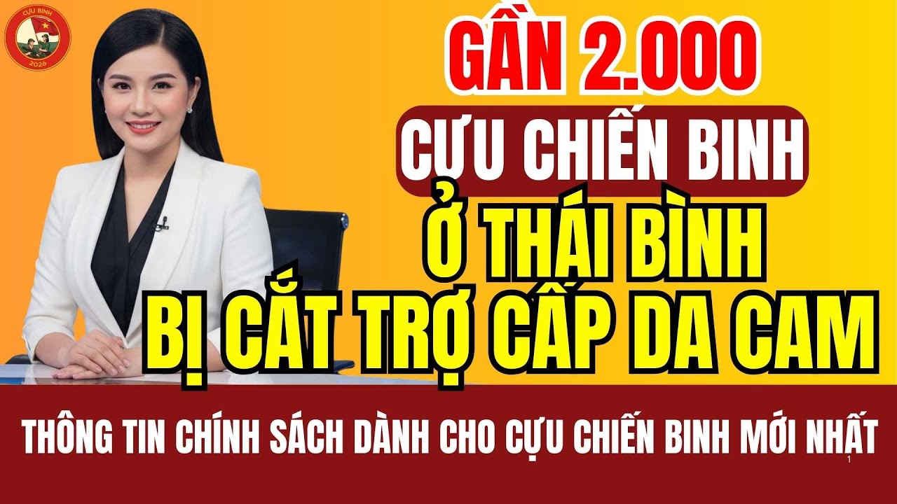 Cắt Trợ Cấp Da Cam: Hàng Ngàn Cựu Chiến Binh Thái Bình Bị Ảnh Hưởng