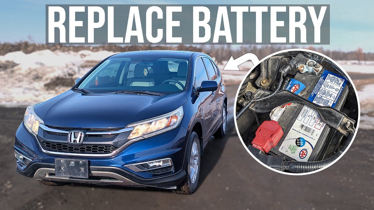 Как [ЛЕГКО] заменить аккумулятор — Honda CR-V (2012-2016)