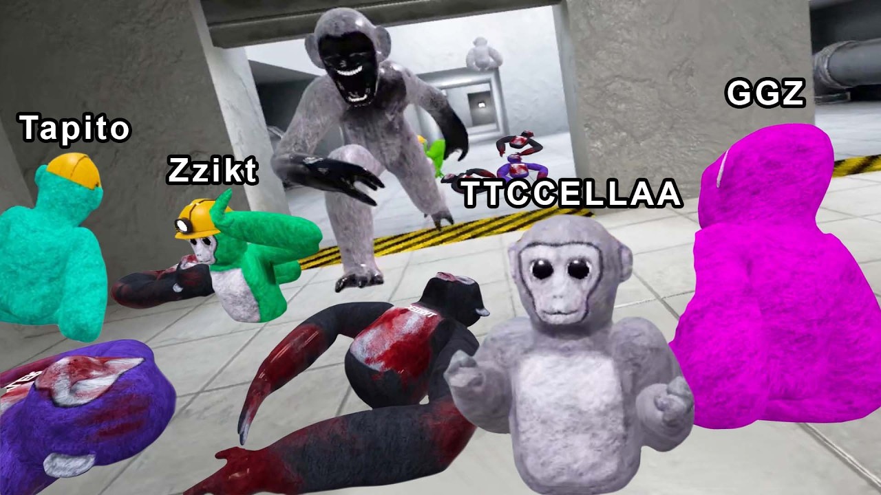 CHICA MONO TERRORÍFICA Y SUS AMIGOS (Juego VR) @TTCCELLAA